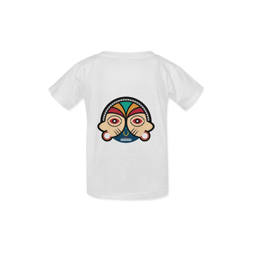 Round Tribal Mask Kid's  Classic T-shirt (Model T22)