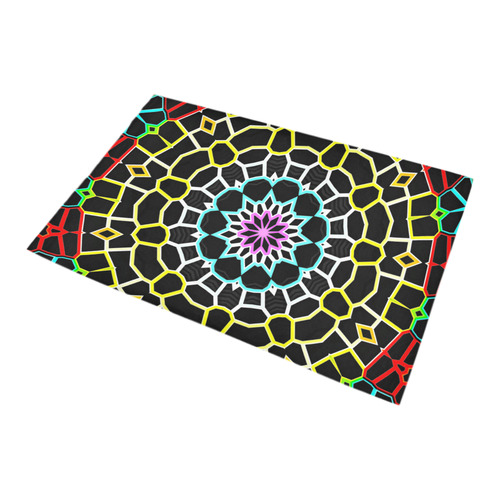 Live Line Mandala Bath Rug 20''x 32''