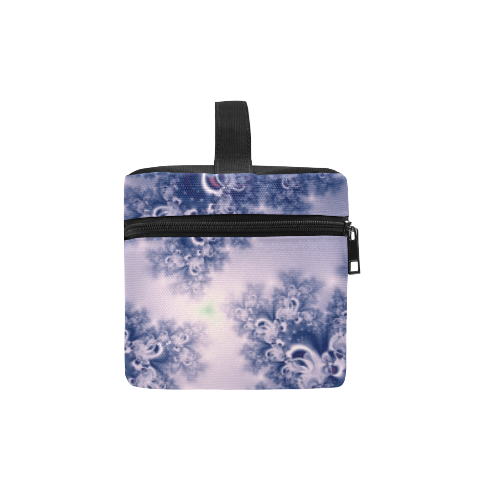 Purple Frost Fractal Lunch Bag/Large (Model 1658)