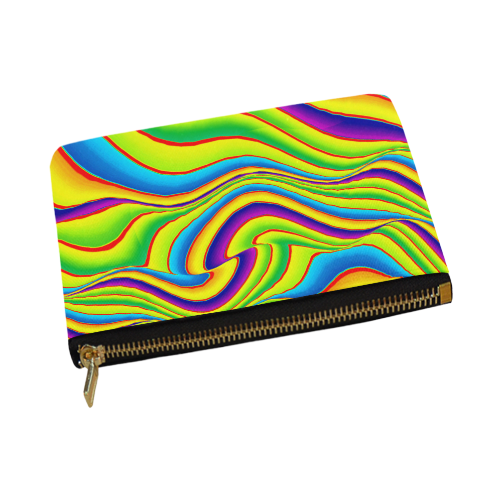 Summer Wave Colors Carry-All Pouch 12.5''x8.5''