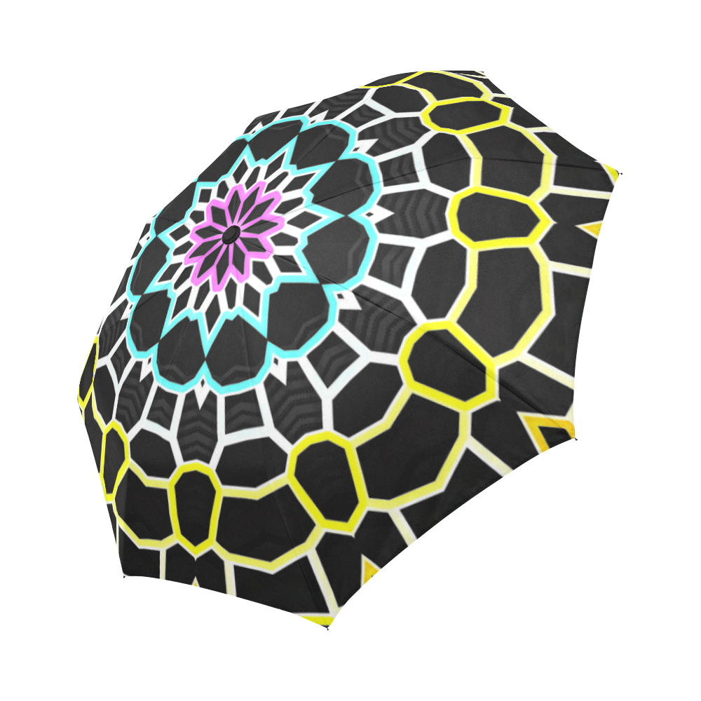 Live Line Mandala Auto-Foldable Umbrella (Model U04)
