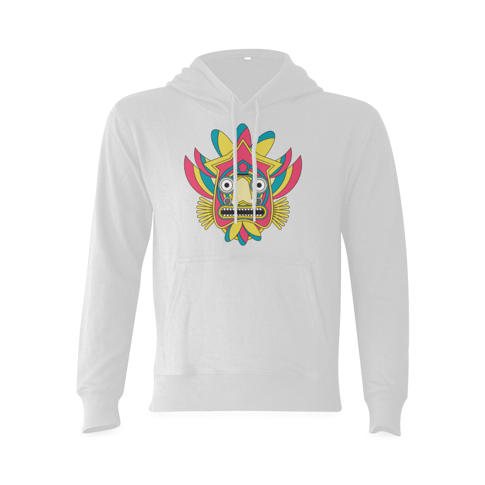 Indian Tribal Mask Oceanus Hoodie Sweatshirt (Model H03)