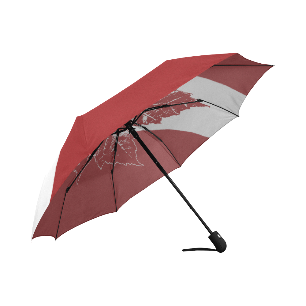 Cool Canada Umbrella Canada Flag Souvenirs Auto-Foldable Umbrella (Model U04)
