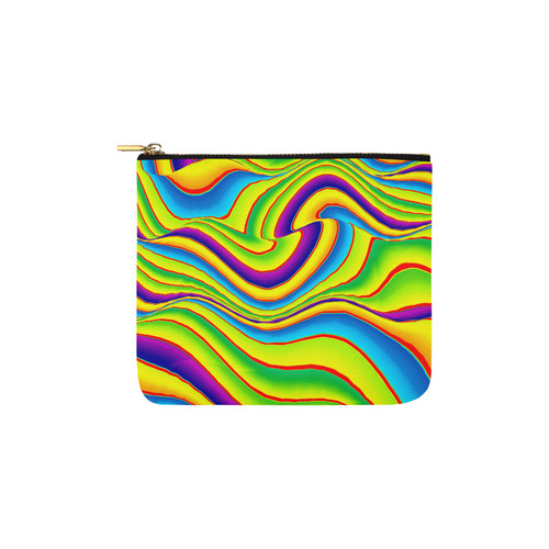 Summer Wave Colors Carry-All Pouch 6''x5''