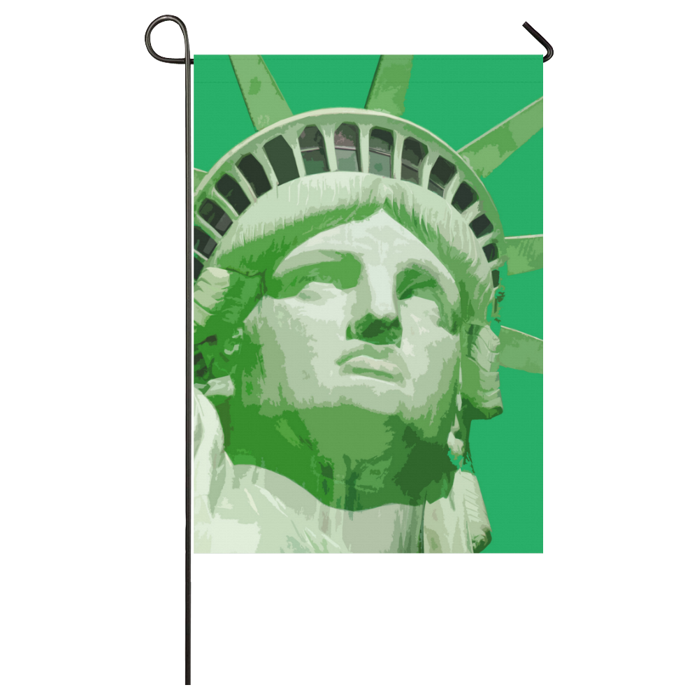 Liberty20170210_by_JAMColors Garden Flag 28''x40'' （Without Flagpole）