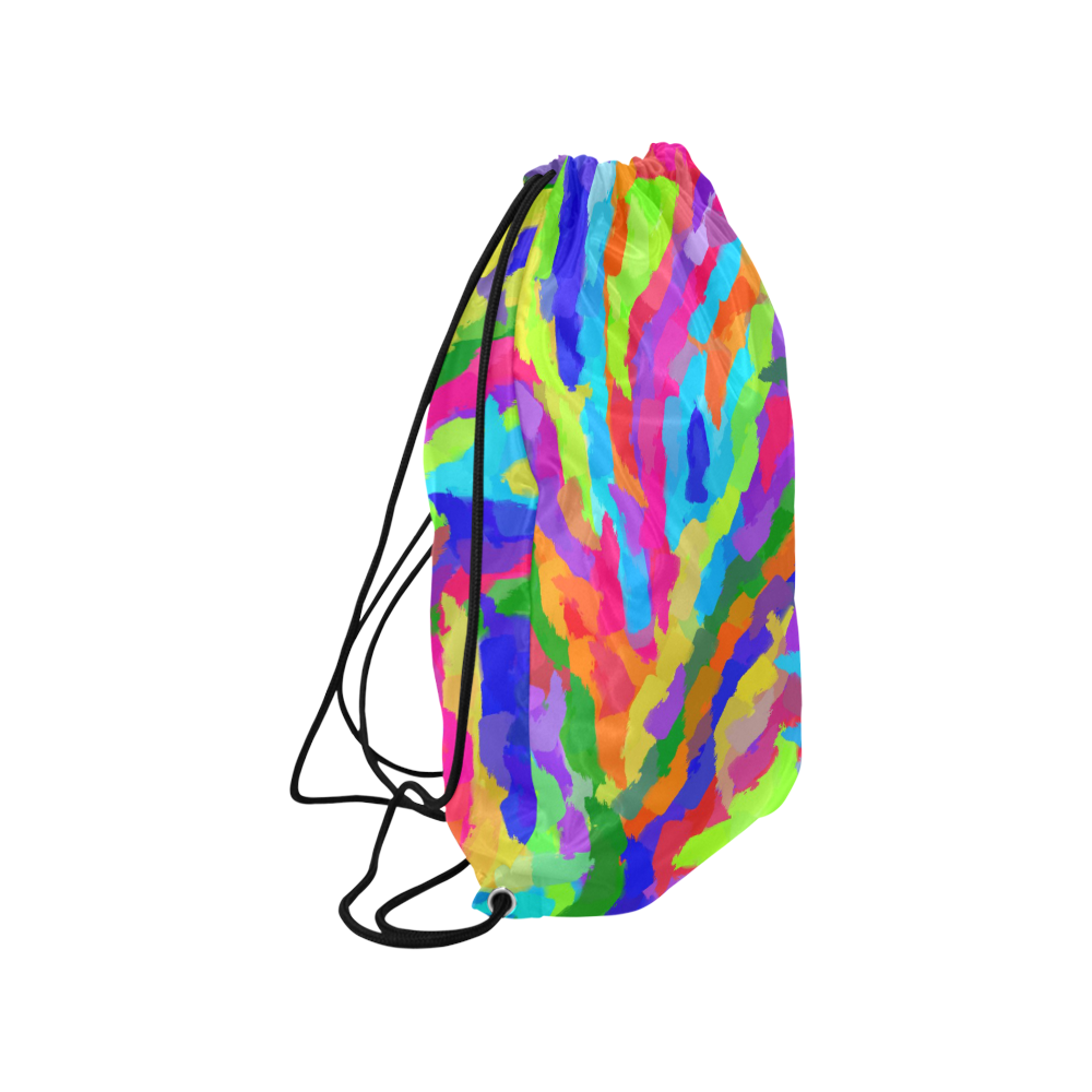 Neon Magic Marker Art Medium Drawstring Bag Model 1604 (Twin Sides) 13.8"(W) * 18.1"(H)