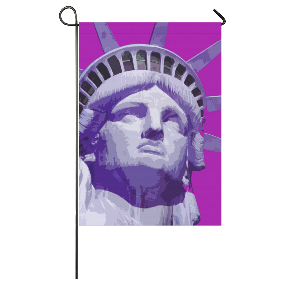 Liberty20170205_by_JAMColors Garden Flag 28''x40'' （Without Flagpole）