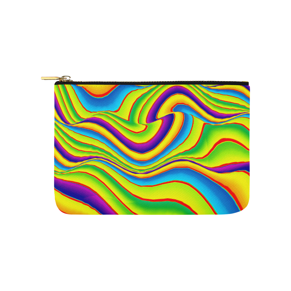 Summer Wave Colors Carry-All Pouch 9.5''x6''