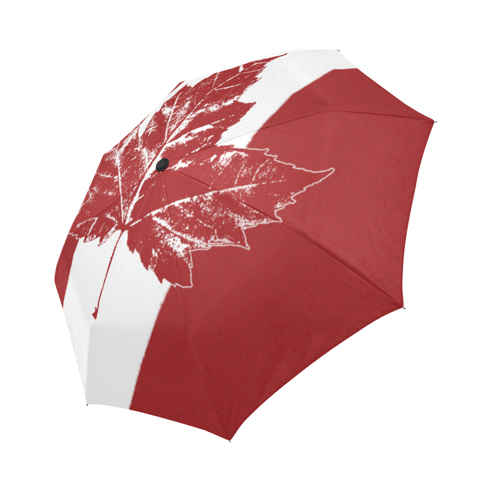 Cool Canada Umbrella Canada Flag Souvenirs Auto-Foldable Umbrella (Model U04)