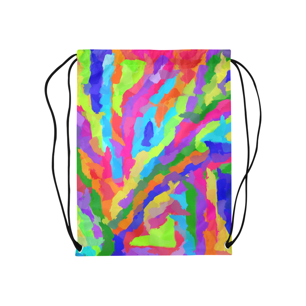 Neon Magic Marker Art Medium Drawstring Bag Model 1604 (Twin Sides) 13.8"(W) * 18.1"(H)