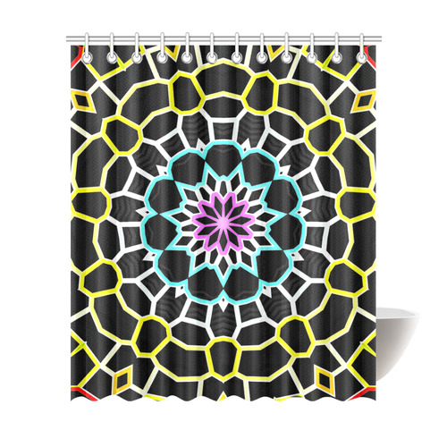 Live Line Mandala Shower Curtain 72"x84"