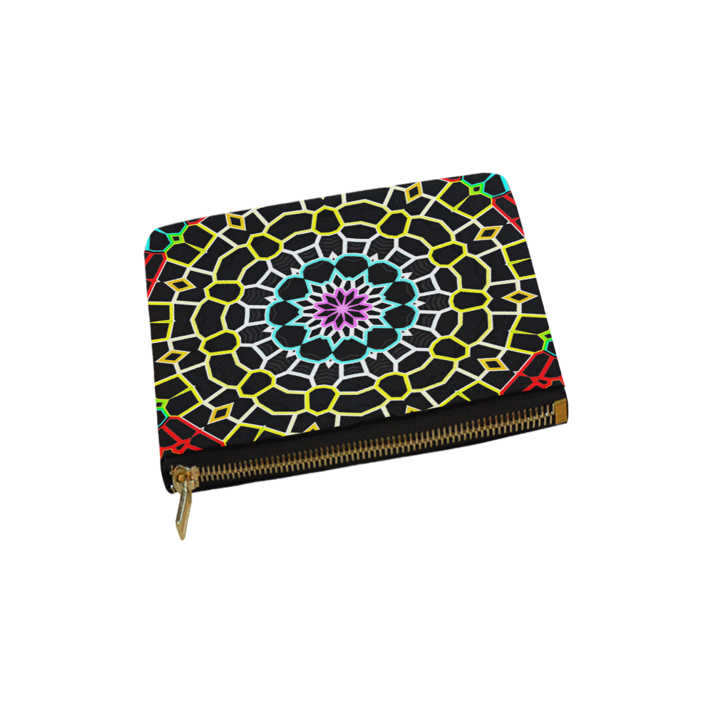 Live Line Mandala Carry-All Pouch 6''x5''