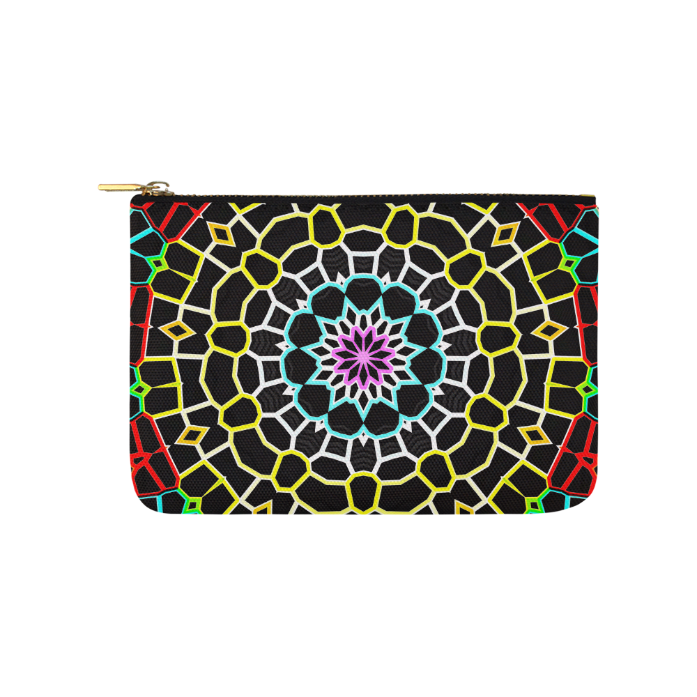 Live Line Mandala Carry-All Pouch 9.5''x6''
