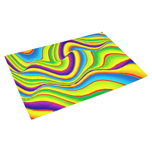 Summer Wave Colors Azalea Doormat 30" x 18" (Sponge Material)