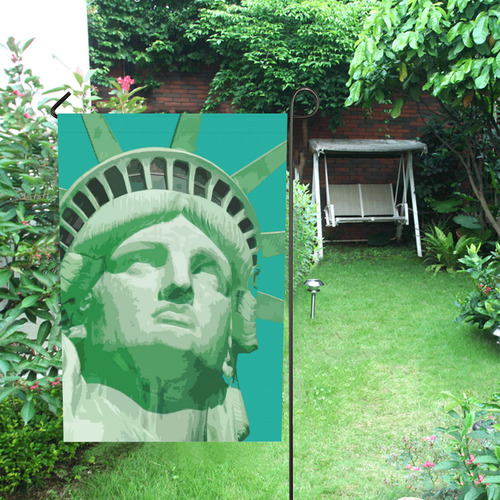 Liberty20170211_by_JAMColors Garden Flag 28''x40'' （Without Flagpole）