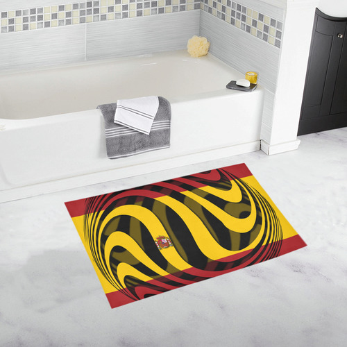 The Flag of Spain Bath Rug 20''x 32''