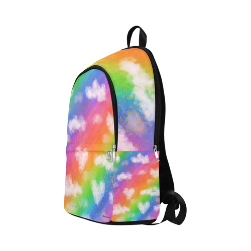 Rainbow Love. Inspired by the Magic Island of Gotland. Fabric Backpack for Adult (Model 1659)