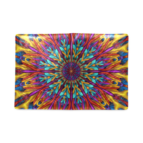 Amazing colors fractal mandala Custom NoteBook B5