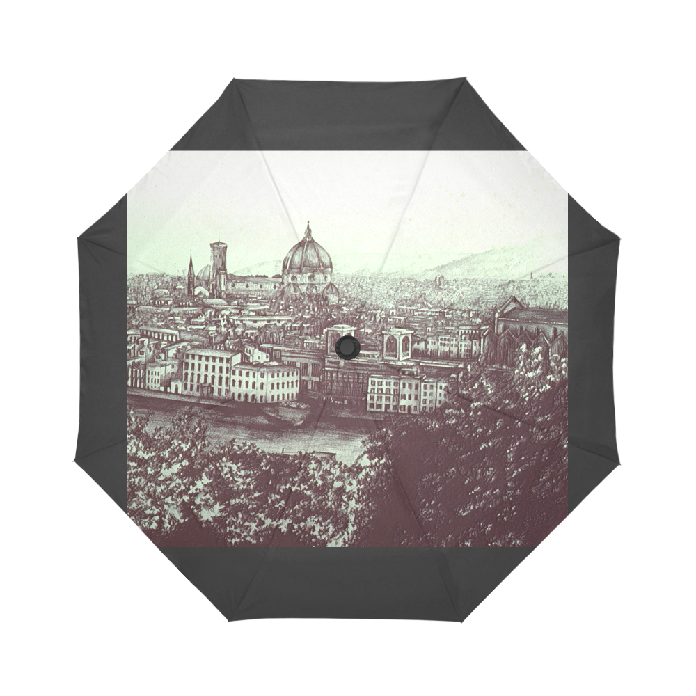 Firenze Auto-Foldable Umbrella (Model U04)