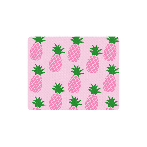 Pink Pineapple Rectangle Mousepad