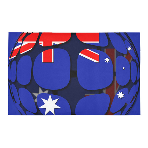 The Flag of Australia Bath Rug 20''x 32''