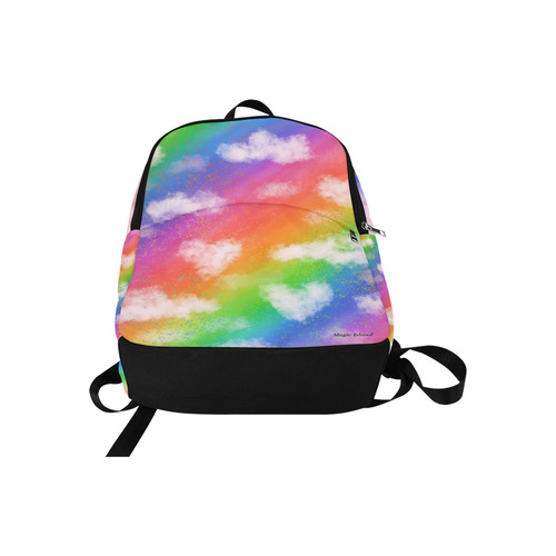 Rainbow Love. Inspired by the Magic Island of Gotland. Fabric Backpack for Adult (Model 1659)