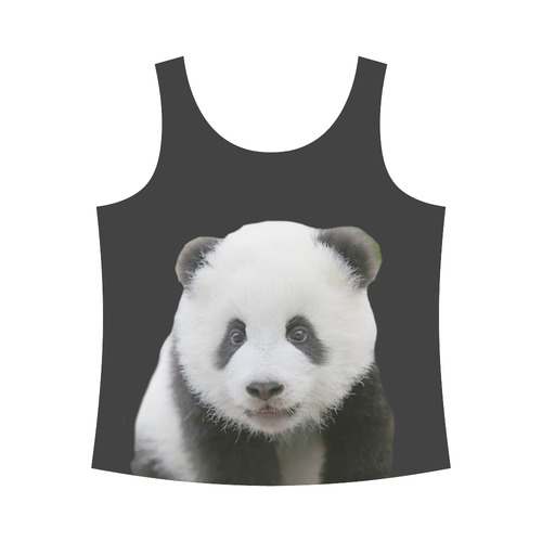 Panda Bear All Over Print Tank Top for Women (Model T43)