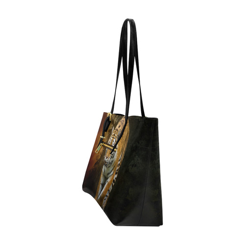 A gorgeous painted siberian tiger Euramerican Tote Bag/Large (Model 1656)