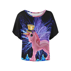 Adobe Dance Turtle Women's Batwing-Sleeved Blouse T shirt main image 1