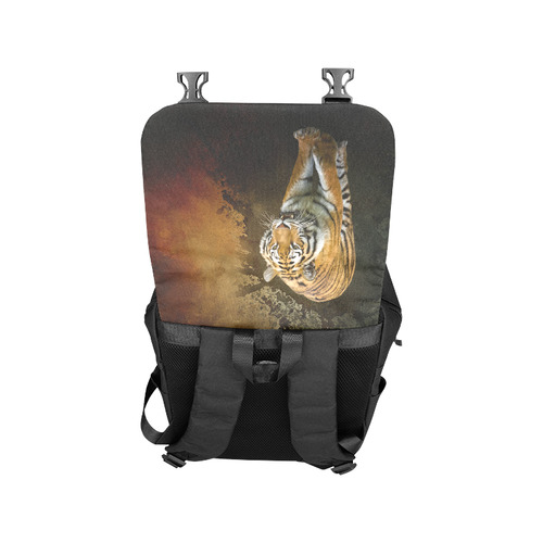 A gorgeous painted siberian tiger Casual Shoulders Backpack (Model 1623)