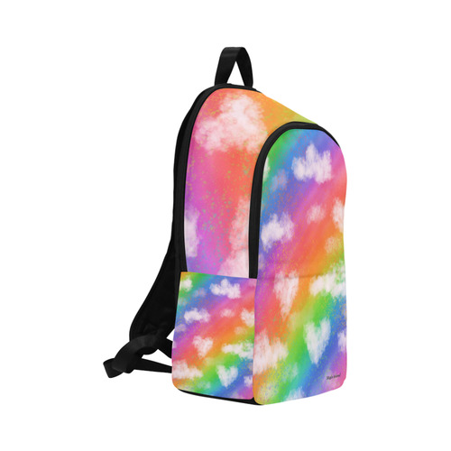 Rainbow Love. Inspired by the Magic Island of Gotland. Fabric Backpack for Adult (Model 1659)