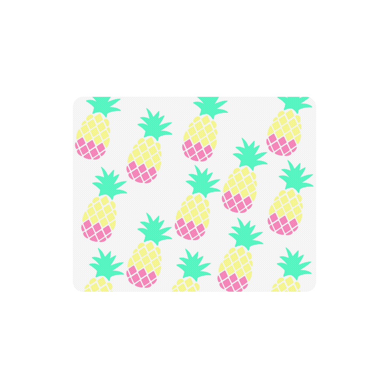 Pretty Pineapple Rectangle Mousepad