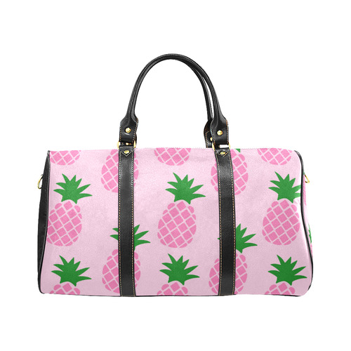 Pink Pineapple travel bag New Waterproof Travel Bag/Small (Model 1639)