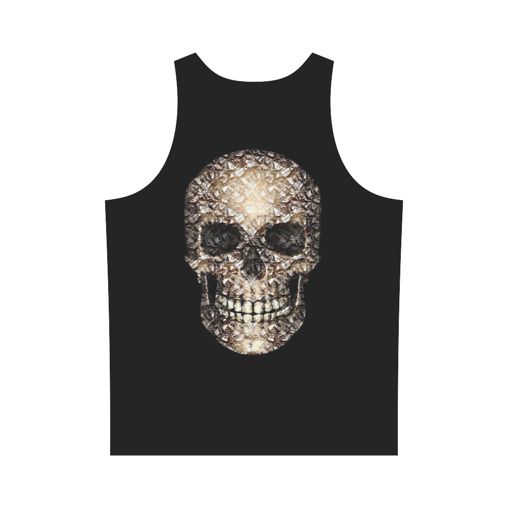 Skull-Unusual and unique 01 by JamColors All Over Print Tank Top for Men (Model T43)