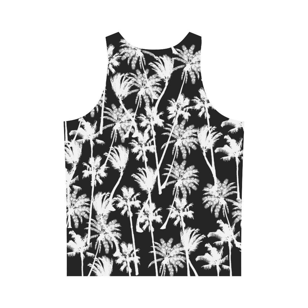 messy palm trees All Over Print Tank Top for Men (Model T43)