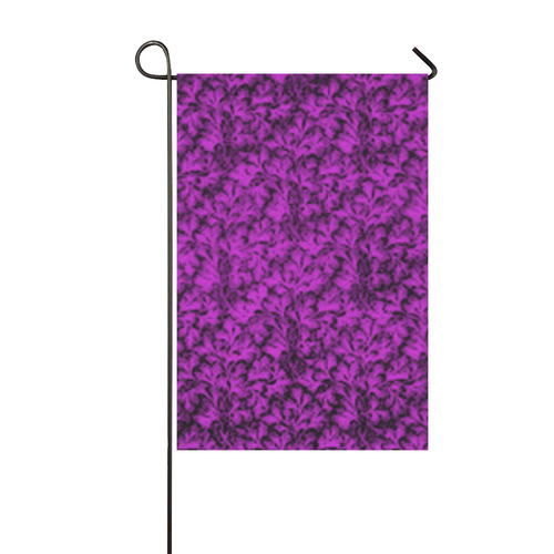 Dazzling Violet Leaf Garden Flag 12‘’x18‘’（Without Flagpole）