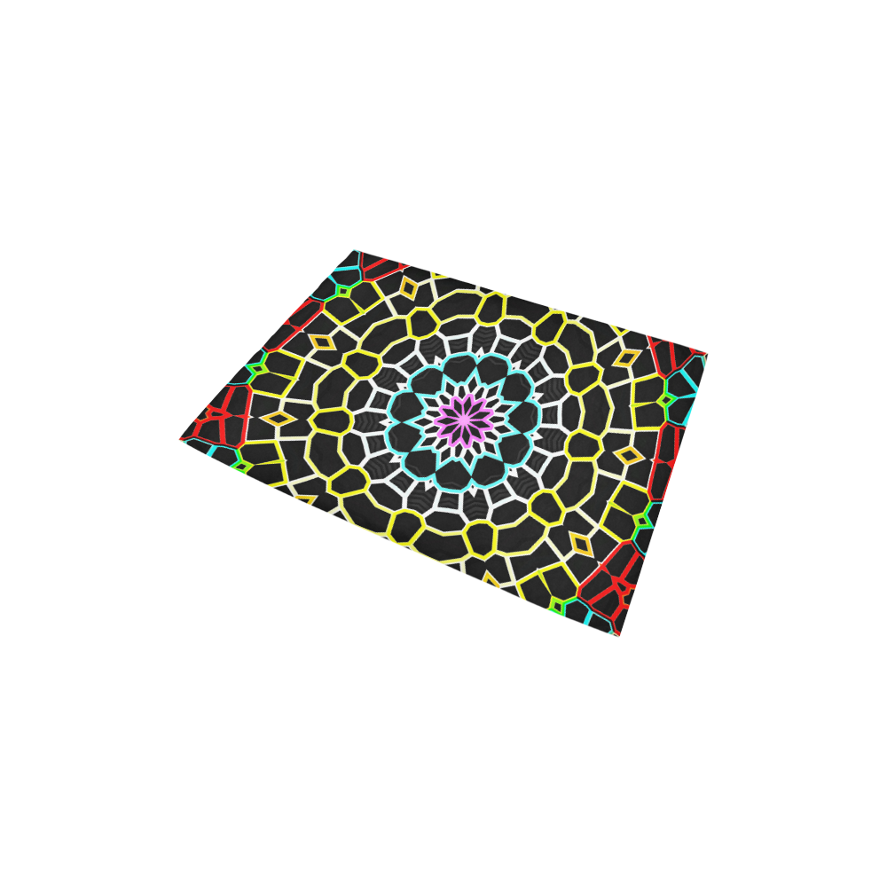 Live Line Mandala Area Rug 2'7"x 1'8‘’