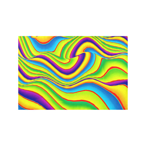 Summer Wave Colors Placemat 12’’ x 18’’ (Set of 6)