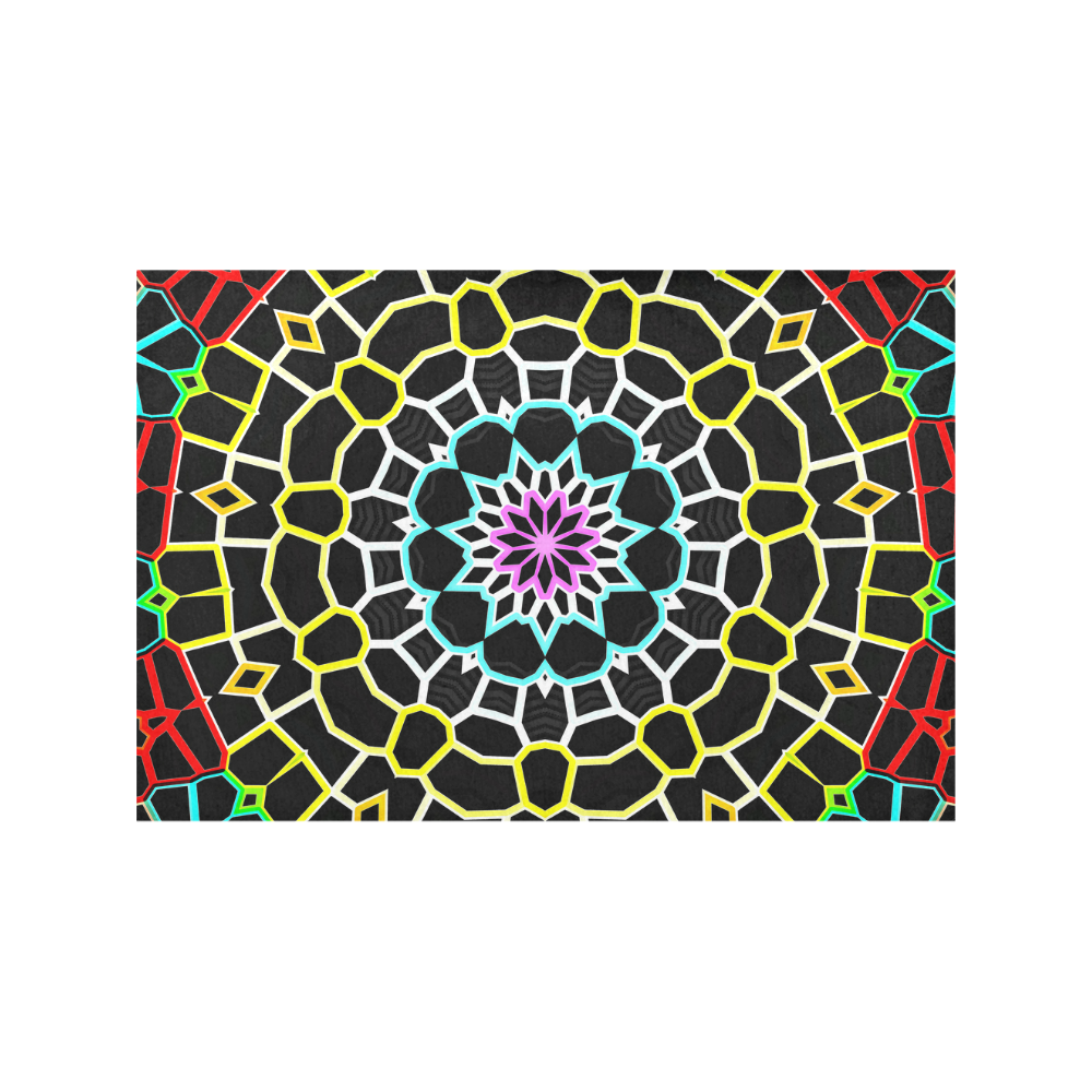 Live Line Mandala Placemat 12’’ x 18’’ (Set of 4)