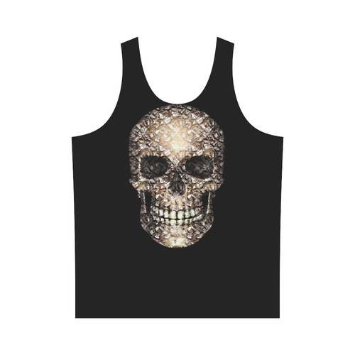 Skull-Unusual and unique 01 by JamColors All Over Print Tank Top for Men (Model T43)