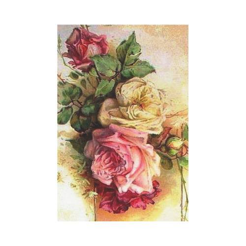 Vintage Rose Bouquet Garden Flag 12‘’x18‘’（Without Flagpole）