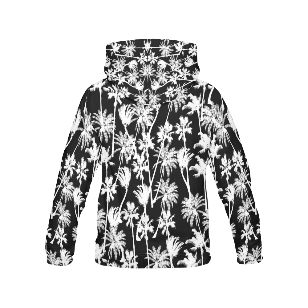 messy palm trees All Over Print Hoodie for Men (USA Size) (Model H13)