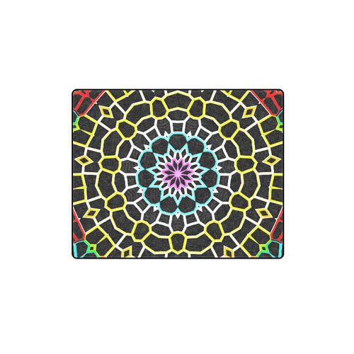 Live Line Mandala Blanket 40"x50"