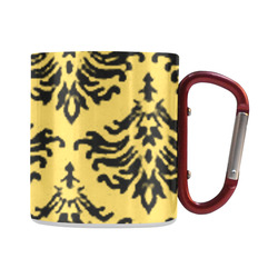 Primrose Yellow Damask Classic Insulated Mug(10.3OZ)