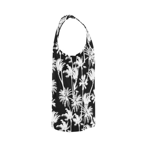 messy palm trees All Over Print Tank Top for Men (Model T43)