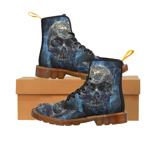 Skull20170532_by_JAMColors Martin Boots For Women Model 1203H