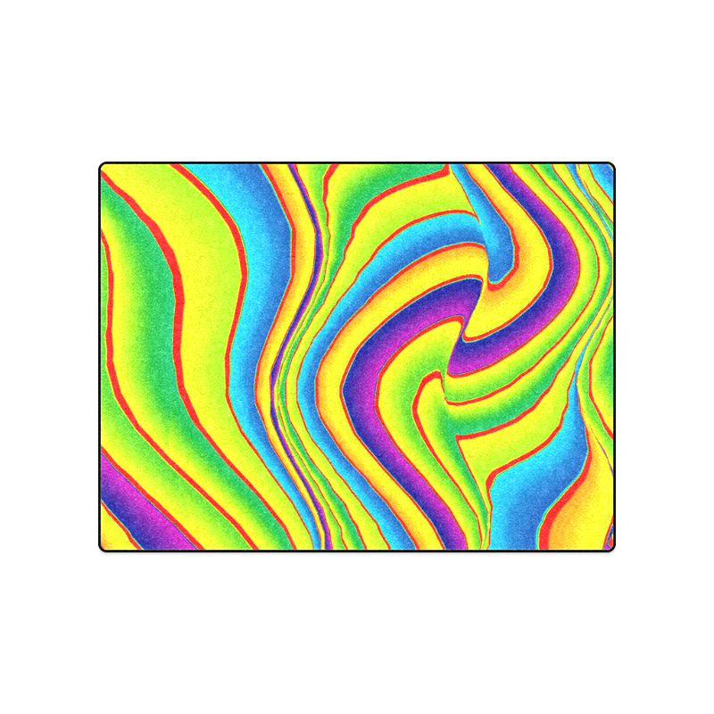 Summer Wave Colors Blanket 50"x60"