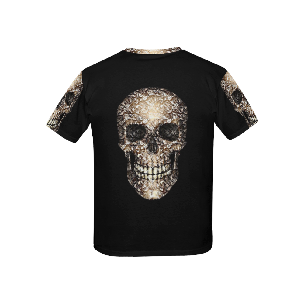 Skull-Unusual and unique 01 by JamColors Kids' All Over Print T-shirt (USA Size) (Model T40)