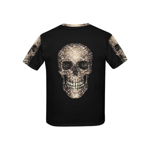Skull-Unusual and unique 01 by JamColors Kids' All Over Print T-shirt (USA Size) (Model T40)