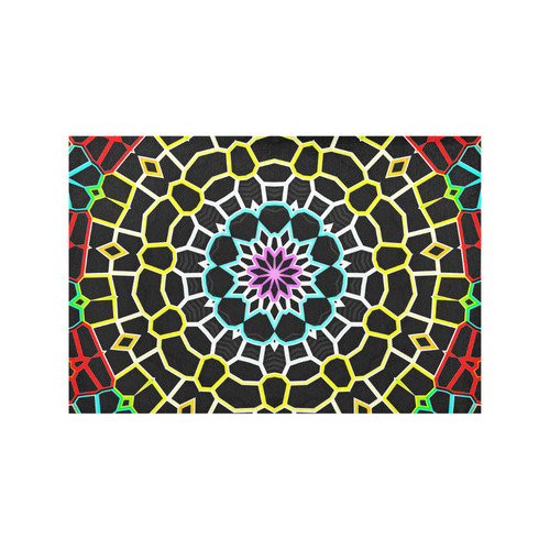 Live Line Mandala Placemat 12’’ x 18’’ (Set of 2)